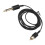 (Black) 5,9ft RCA-Tattoo-Kabel, gerade Superfein-Kabel 4