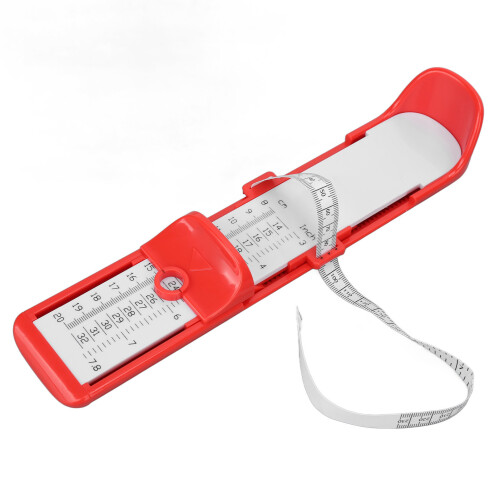 (Red) Multifunktions-Fußmesslineal für Kinder Blau