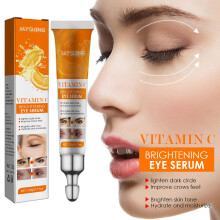 Jaysuing Vitamin-C-Augencreme gegen Augenringe Schwellungen Anti-Aging