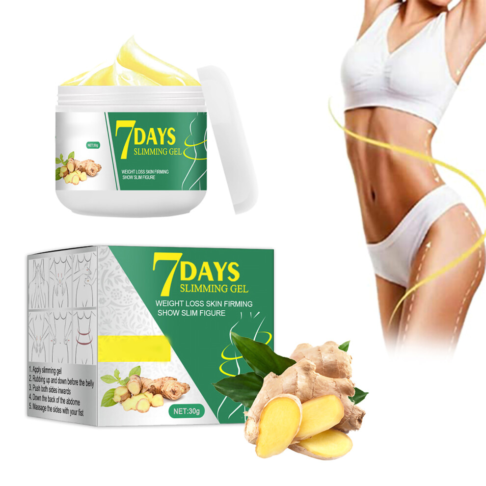 Cream 7 Day Ginger Slimming Fat Burning Abdomen Thighs Buttocks