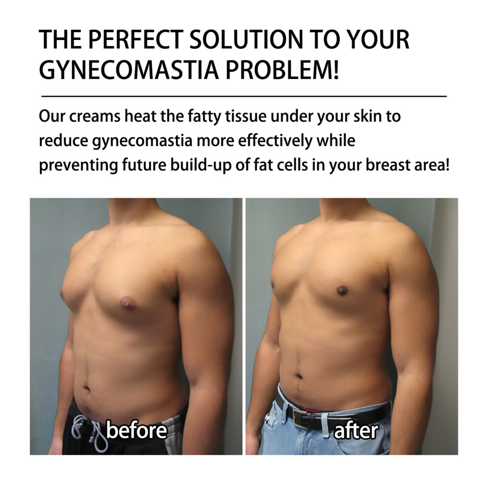 Bestauty 30ml Gynecomastia Chest Firming Ginger Cream for Men