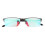 Colorblind Glasses Half Frame Black Red Green Correction 3