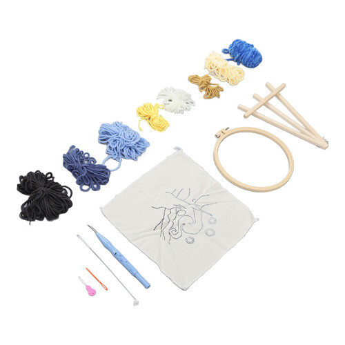 (Star Sky) Punch Needle Embroidery Kit for Beginners 1