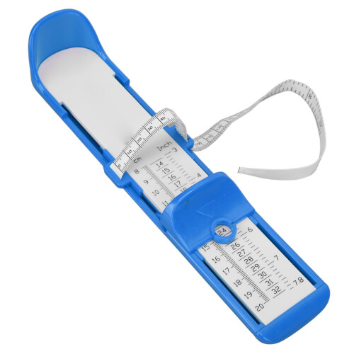 (Blue) Multifunktions-Fußmesslineal für Kinder Blau 2