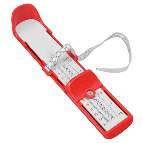 (Red) Multifunktions-Fußmesslineal für Kinder Blau 2