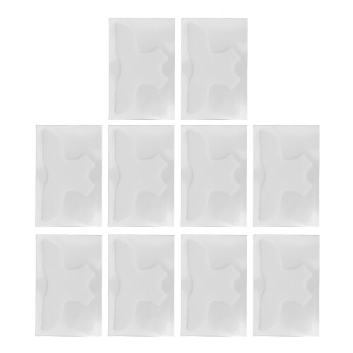 10pcs Hydrogel Wrinkle Patches Moisturizing Face Forehead Mask