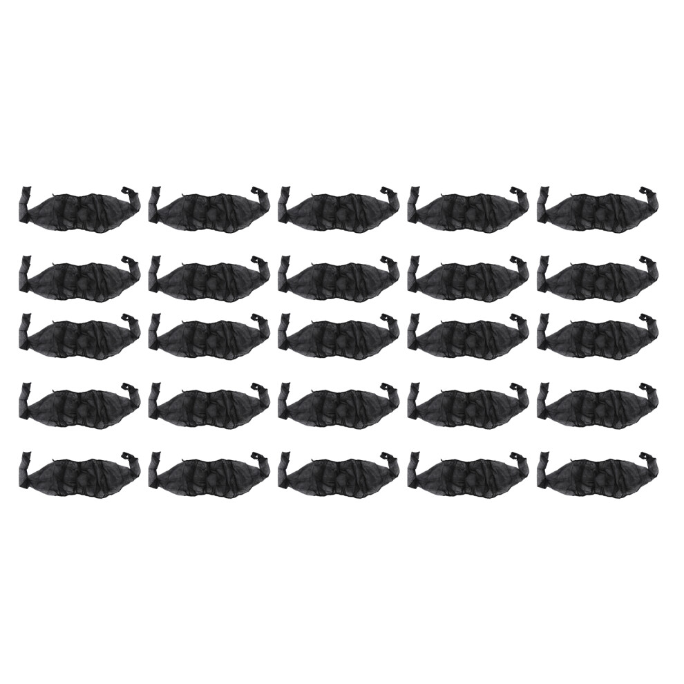 Black 50Pcs Disposable Bra Spa Soft Breathable Top