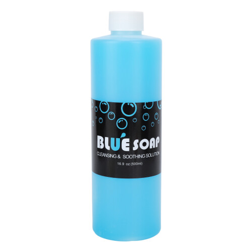 Blue Soap Tattoo Cleaning Solution 500ml Gentle Cleansing Wash