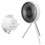 (White) Tragbarer Campingventilator 3-Stufen USB Halter Grau 5