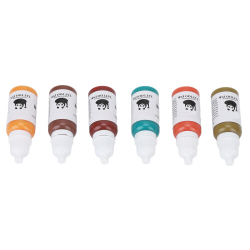 6 Farben 15ml Tattoo-Tinte für Microblading 2