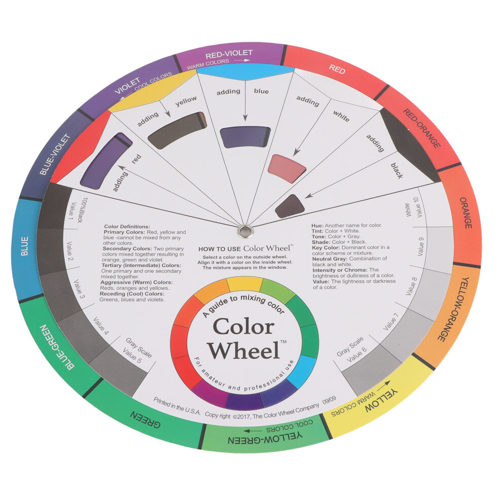 Color Wheel Tattoo Color Matching 23.5cm