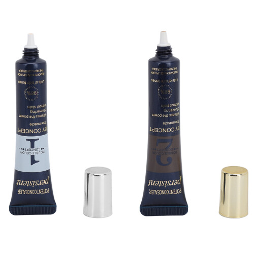 2Pcs Tattoo Concealer Waterproof Beige Bronze Birthmarks Scars Spots 1