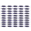 50pcs Disposable Bra Skin Friendly Strapless Blue 1