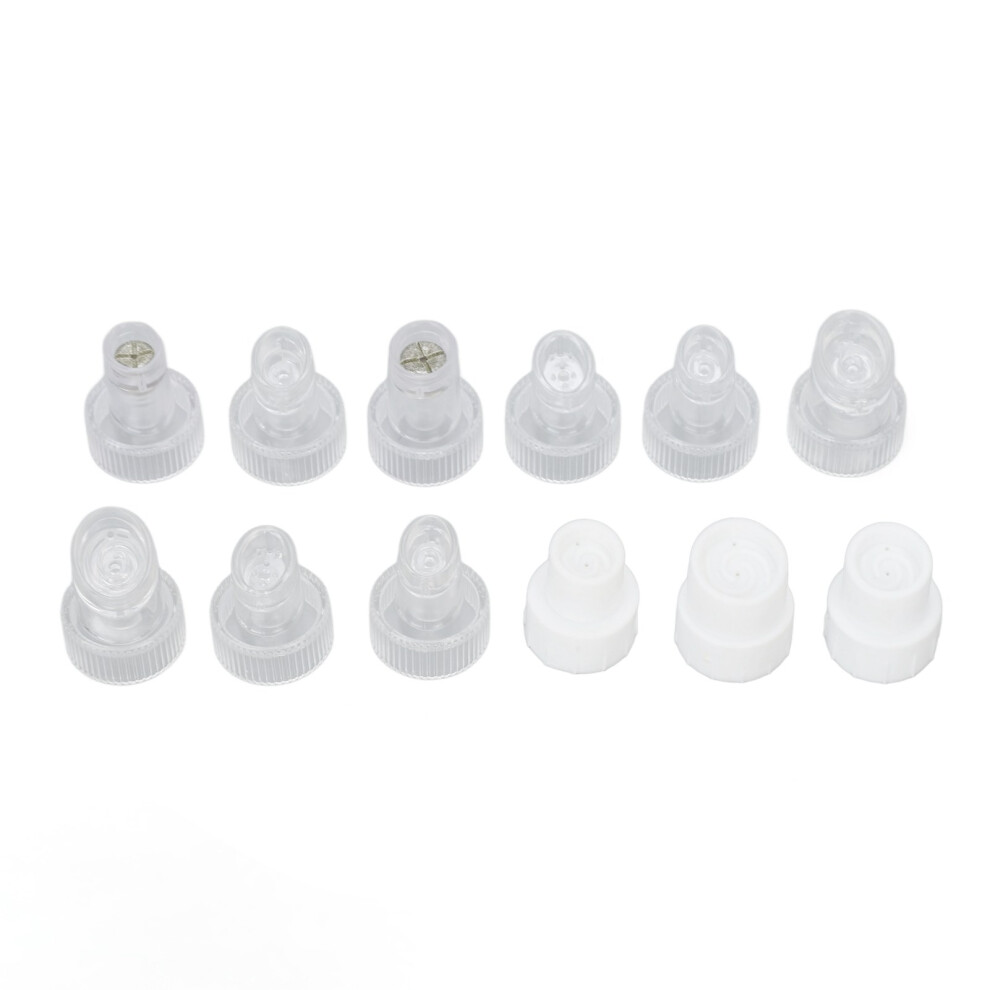 12pcs Oxyhydrogen Face Dermabrasion Tip Deep Cleaning