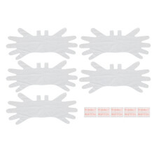 5x Feuchtigkeitscreme-Handmasken, Peeling & Glättung