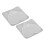 2x Herz Brustpflaster Hypoallergen Silikon 3