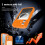 For iPhone 17 360° Full Body Waterproof phone Case Orange 7