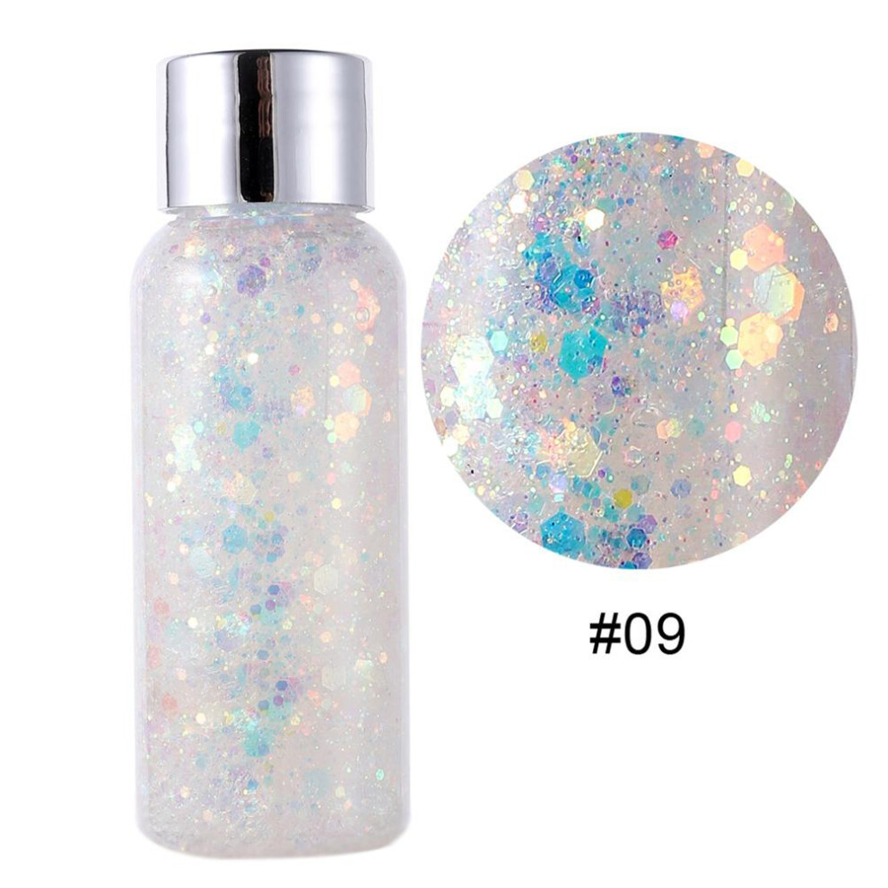 Glitter Body Gel for Nail Face Body Party Festival