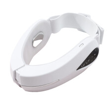 (White) Wit Gezichtsslimming Machine Rood Blauw Licht Spanning Massager