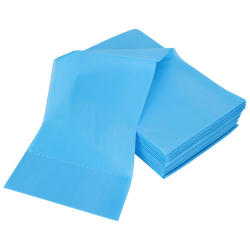 20x Waterdichte wegwerplakens blauw 2