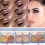 4-Farben-Highlighter-Palette 3D Glitter Powder Makeup 4