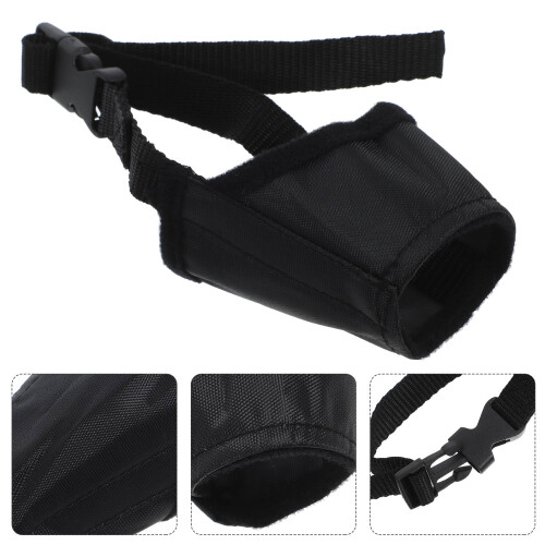 Portabel Valpmask För Justerbar Muzzle Skällande Hundmask 1