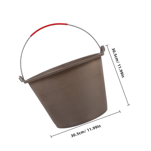 1Seau Vide Portable En Plastique Usage Stockage 1