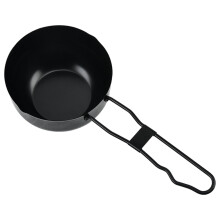 Iron Cooking Pot Black Multi-Functional Stew Pot for Outdoor Use