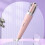 (Pink) Hair Curler Automatic Rotating Barrel Temperature Control 1