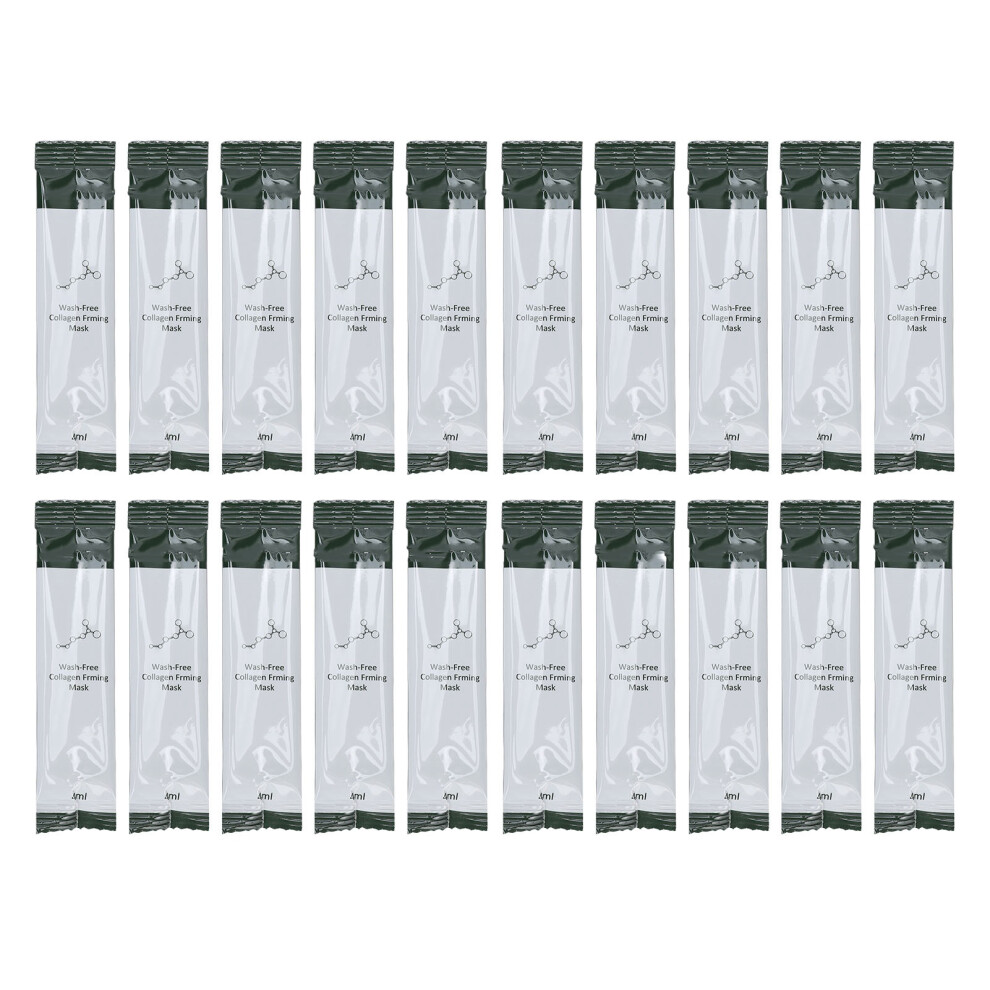 20pcs 4ml Collagen Sleeping Mask Wash Free Moisturizing Mask