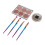 Set ombretto waterproof 6+5 colori + pennelli 5
