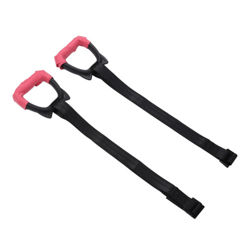 (1m / 39.37in) Kids Gymnastic Rings Adjustable Length Pull Up Rings 2m 1