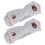 2x Make-up Stirnband aus weichem Fleece, elastisch 4