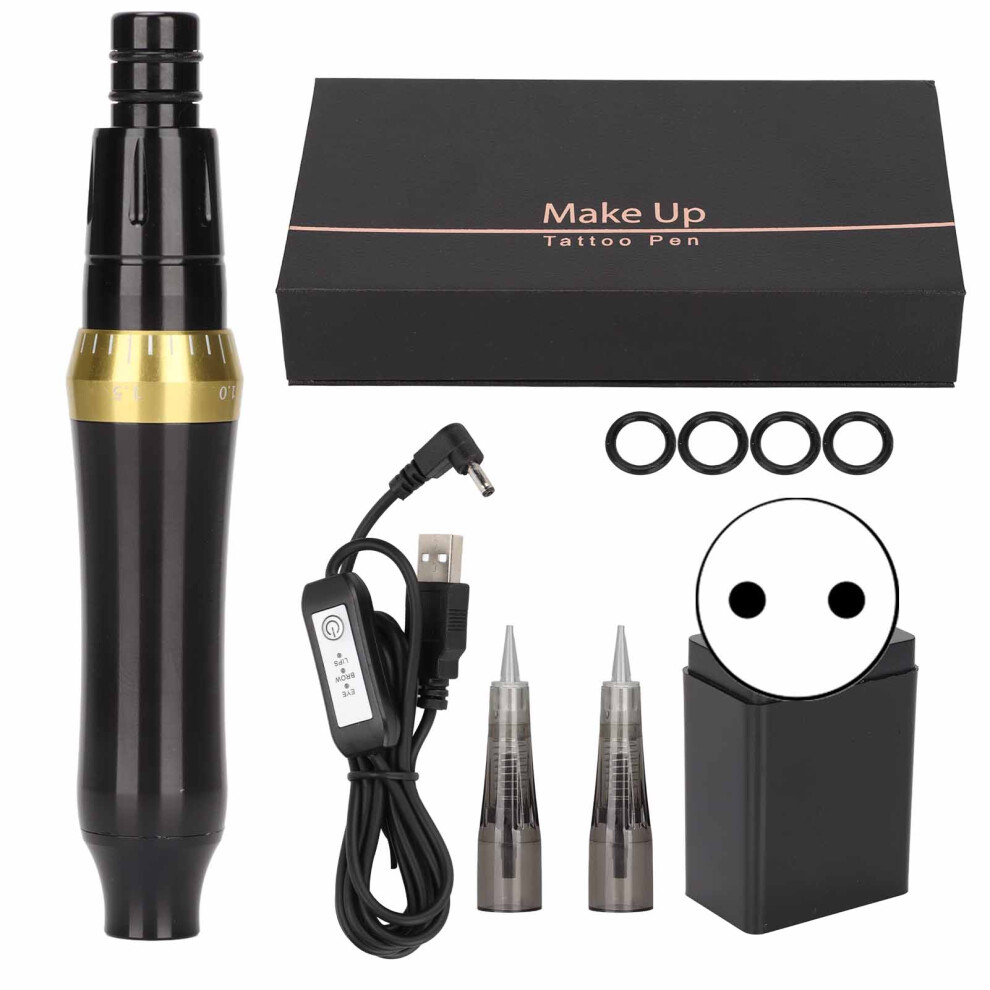 Black (Eu Plug) Microblading Machine Eyebrow Lip Eyeliner 110-240V
