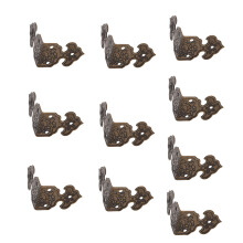 10Pcs Trälåda Skyddshörn Retro Dekorativa Hörn