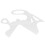 3Pcs Skärblock Handtag Mall Transparent Akryl 6