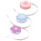 3Pièces Mini Mètre Ruban PVC Coloré Pour Couture 9