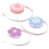 3Pièces Mini Mètre Ruban PVC Coloré Pour Couture 8