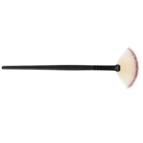Facepuderpensel Kindröd Highlighterpensel Svart Handtag 1