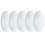 5Pcs Dubbelkonvex Glaslins 50 Mm Diameter 100 Mm Brännvidd 1