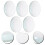 5Pcs Dubbelkonvex Glaslins 50 Mm Diameter 100 Mm Brännvidd 4
