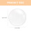 5Pcs Dubbelkonvex Glaslins 50 Mm Diameter 100 Mm Brännvidd 2