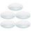 5Pcs Dubbelkonvex Glaslins 50 Mm Diameter 100 Mm Brännvidd 5