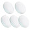 5Pcs Dubbelkonvex Glaslins 50 Mm Diameter 100 Mm Brännvidd 7