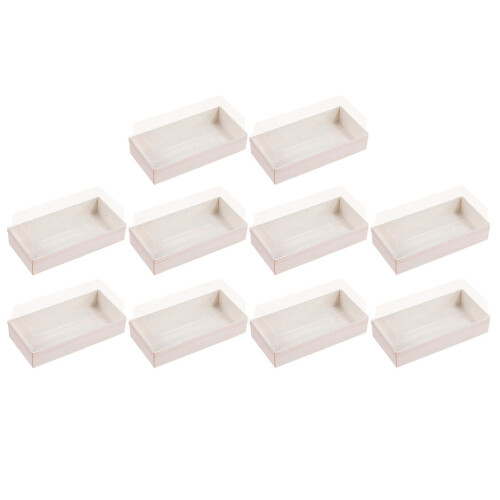 10Pcs Smörgåspaketeringslådor Av För Mat 1