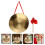 Kinesisk Handgong Med Hammare (Guld) 3