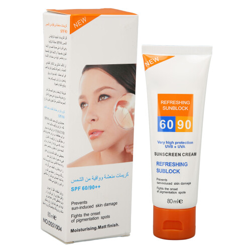 Sonnenschutzcreme UVA/UVB SPF90 PA+++ 80ml