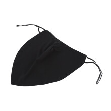 (Black) Verstelbaar Ademend Winddicht Baardmasker Zwart