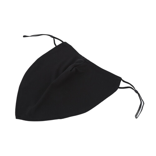 (Black) Verstelbaar Ademend Winddicht Baardmasker Zwart