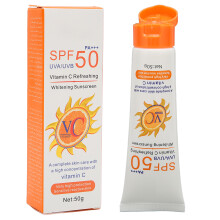 1.8 Oz Face Sunscreen Lotion SPF50 PA+++ Vitamin C Physical
